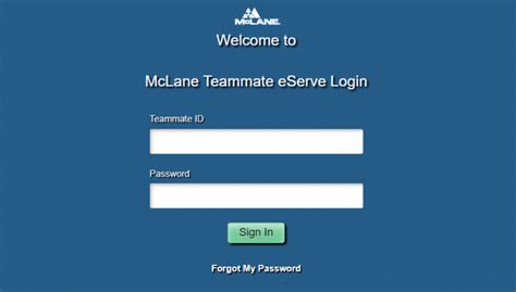 mclane foodservice eserve|eserve login.